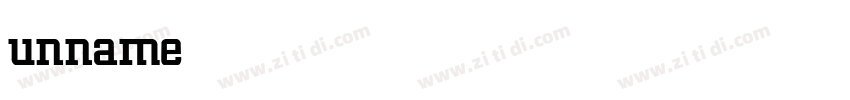 unnamedfont Medium字体转换